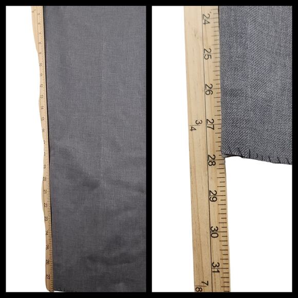 Alfred Dunner Pants Womens 12P Petite Lot of 3 Gray Turquoise Sky Blue Pull On - Picture 11 of 16